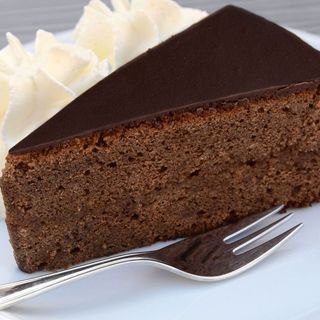 Pastel de (Sacher Naranja)