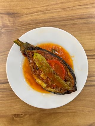 Eggplant with meat