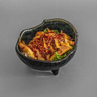 12- Coscia di pollo in salsa piccante speciale