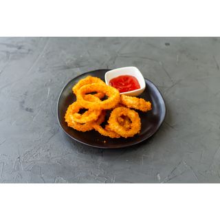 Кольца лука в кляре