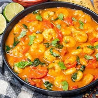 Coconut Prawns Curry