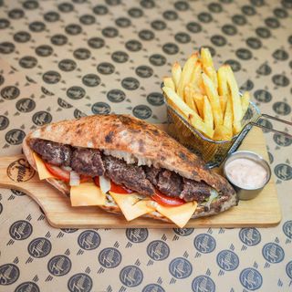 Sandwich Marocain Viande Hachée