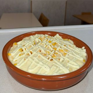 Maicitos gratinados mixtos pollo y carne