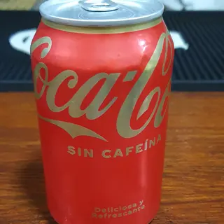 Coca-Cola Sabor Original Sin Cafeína lata 330ml.