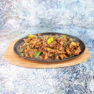 Ternera Salteada Con Puerros