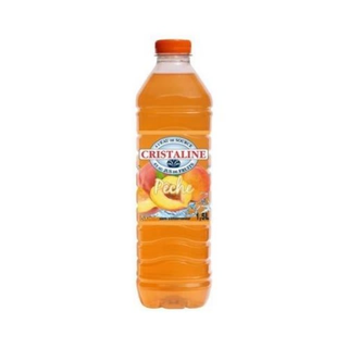 Eau Aromatisée Peche Cristaline 1,5L