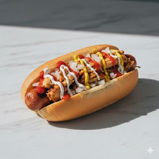 Perrito Normal Con Pollo