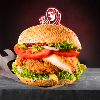 Snițel crocant chiflă