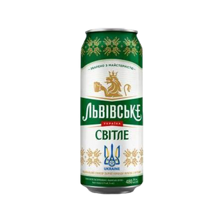 Пиво Львівське Світле ж/б 0,48л
