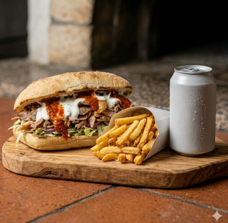 Menù panino kebab