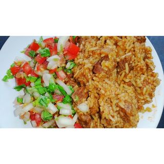 Beef Pilau & Kachumbari