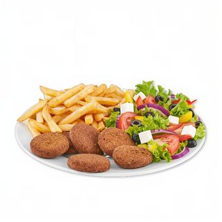 Falafel no Prato