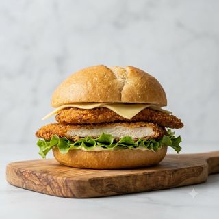 Cotoletta - insalata - formaggio