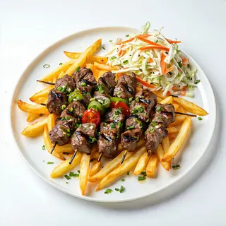 Fryto kebab z surówką