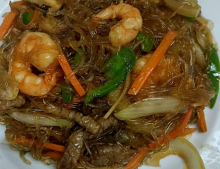 Fideos De Soja Con Tres Delicias