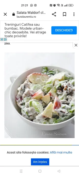 Salată Waldorf