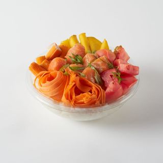 Poke Salmón & Tropical.