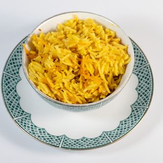 Arroz Basmati Con Cúrcuma