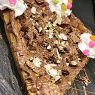 gaufré pizza  monalisa  fruit sec 