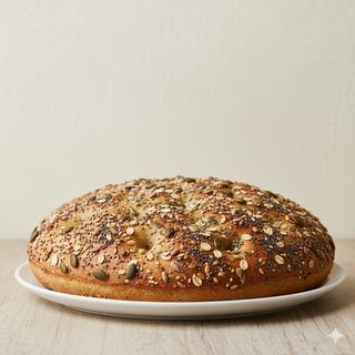 Focaccia ai cereali e semi