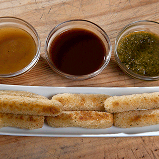 Sticks de mozzarella