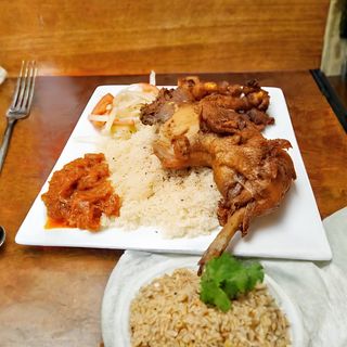 Plat De Poulet De Chair