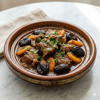 Tajín De Carne Con Ciruelas