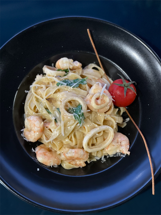 Pasta  with seafood
