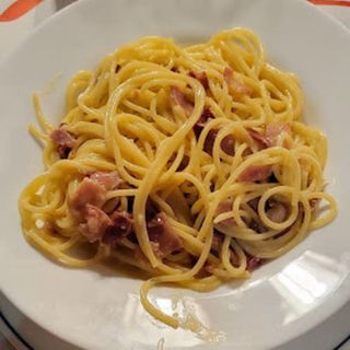 Spaghetti carbonara all'italiana