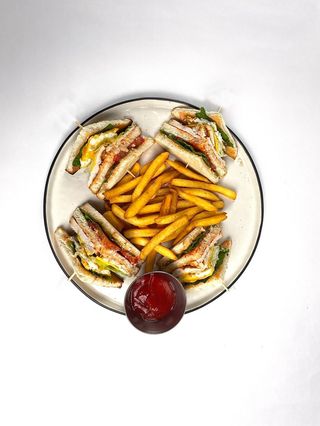 Клаб сэндвич с курицей