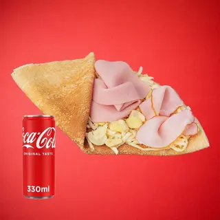 Slana palačinka + Coca-Cola
