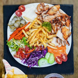 Plat Shawarma