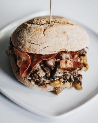 Annapurna Cheesesteak Burger