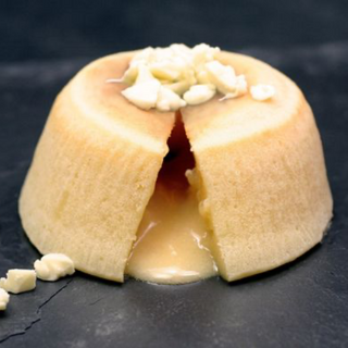 Coulant de chocolate blanco