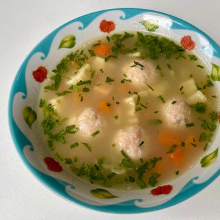 Суп з рибними фрикадельками (250г)