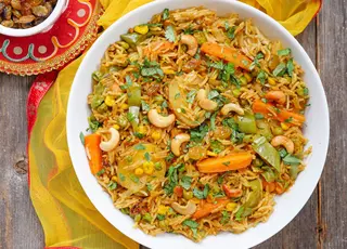 Veggie Pressure Cooker Biriany