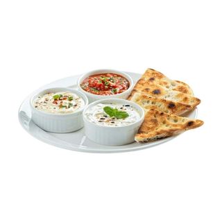 Degustación De 4 Cremas Y Pan Árabe