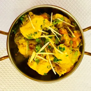 28. Pollo e verdure miste curry