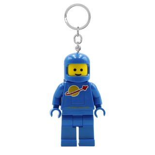 Breloc cu lanterna LEGO astronaut  - albastru (LGL-KE10) - LGL-KE10H