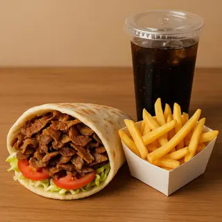 Menú kebab