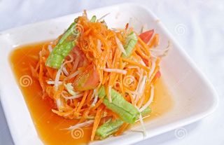 “Som Tam “Thai spicy  Salad