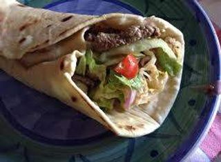 Piadina kebab solo carne singolo