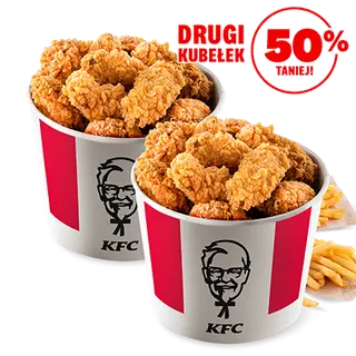 Kubełek 15 Hot Wings + drugi 50% taniej