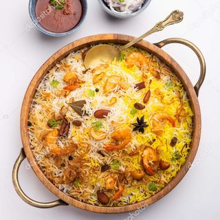 Gambas Biryani