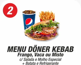Menu Doner Kebab