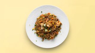 395.Пръжен ориз с морски дарове
