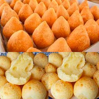 Coxinha 30 + 10 Pao queijo