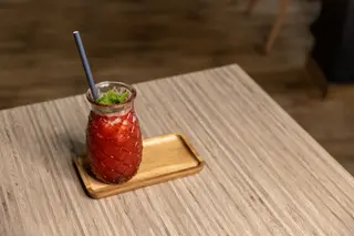 Smoothie capsuni
