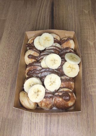 Clatite cu banane si nutella 240gr