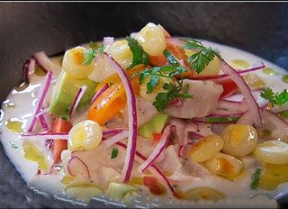 69. Ceviche de corvina salvaje